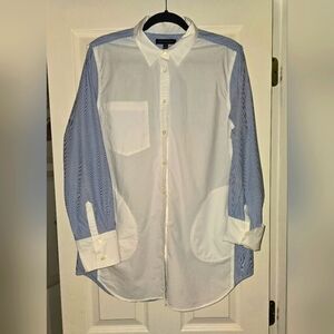 Banana Republic Vintage (2015) NWOT bicolor oxford